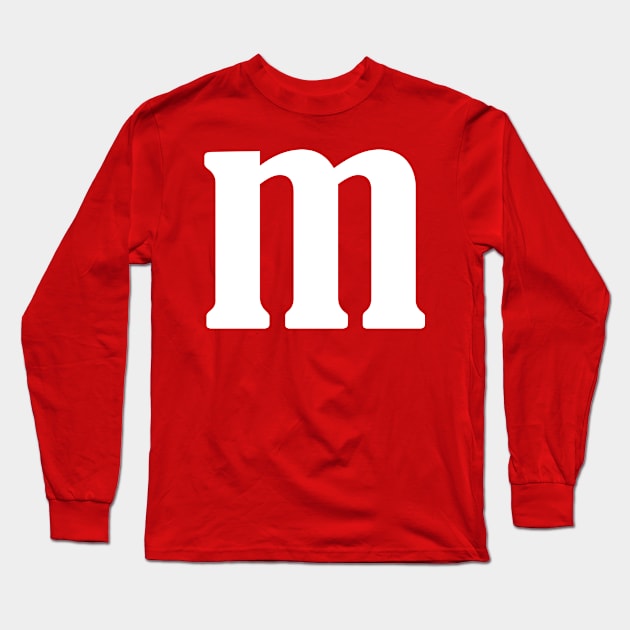 Halloween Costume of Chocolate Candy m Long Sleeve T-Shirt by Halloween Merch